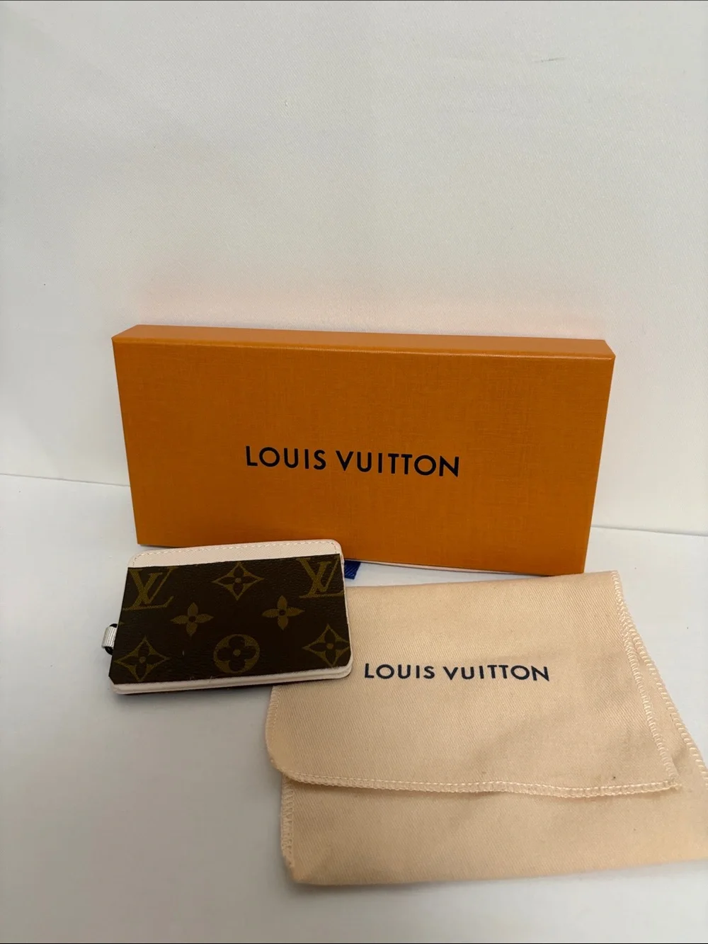 Upcycled Louis Vuitton Monogram Card Holder